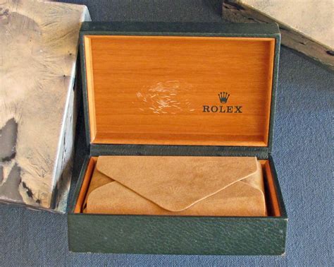 Rolex Vintage 1980s Watch Box 68.00.2 + 2 Booklets .